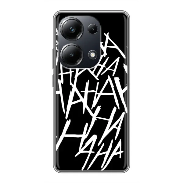 Чехол с рисунком «Хахаха» для Xiaomi POCO M6 Pro
