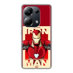 Чехол Супергерой Железный человек на Xiaomi POCO M6 Pro (Iron man)