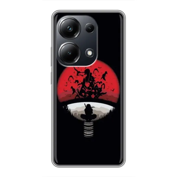 Чехол с рисунком «Итачи на черном» для Xiaomi POCO M6 Pro Чехол с рисунком «Итачи на черном» для Xiaomi POCO M6 Pro