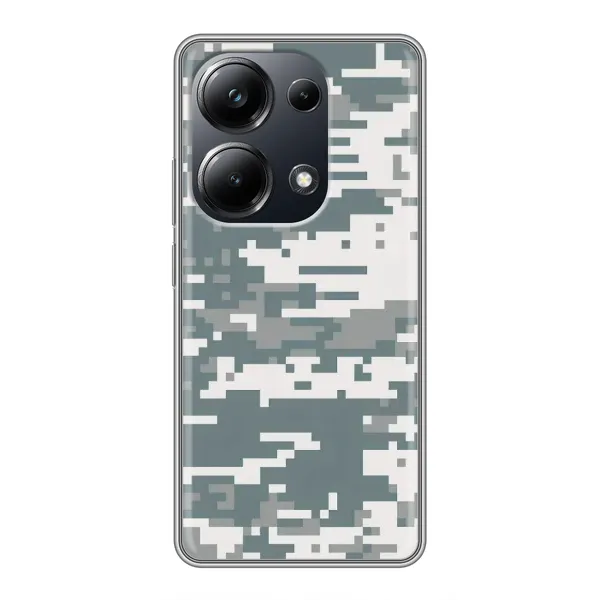 Чехол с рисунком «Камуфляжный Хаки» для Xiaomi POCO M6 Pro Чехол с рисунком «Камуфляжный Хаки» для Xiaomi POCO M6 Pro
