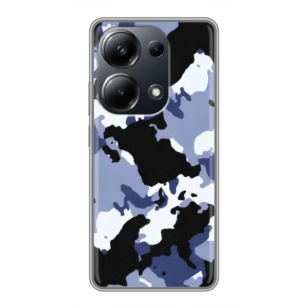 Чехол с рисунком «Камуфляжный Серый» для Xiaomi POCO M6 Pro Чехол с рисунком «Камуфляжный Серый» для Xiaomi POCO M6 Pro