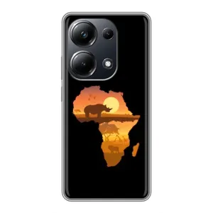 Летний Чехол на Xiaomi POCO M6 Pro (Карта)