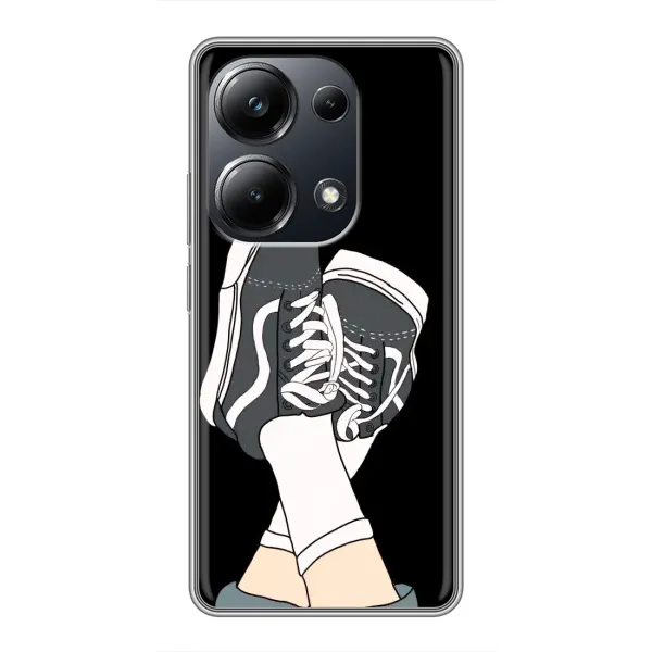 Чехол с рисунком «Кеды» для Xiaomi POCO M6 Pro Чехол с рисунком «Кеды» для Xiaomi POCO M6 Pro