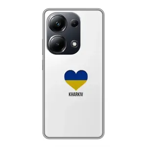 Чехлы силиконовые (Город Харьков) на Поко М6 Про (Kharkiv)