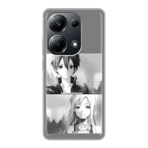 Чохли з героями АНИМЕ на Xiaomi POCO M6 Pro (Кіріто-Асуна)