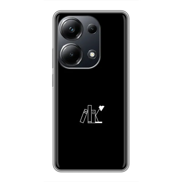 Чехол с рисунком «Книжки» для Xiaomi POCO M6 Pro Чехол с рисунком «Книжки» для Xiaomi POCO M6 Pro