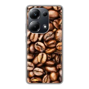 Чохол з зображенням смачної їжі для Xiaomi POCO M6 Pro (Кава)