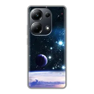 Чохол (ТПУ) з планетами на Xiaomi POCO M6 Pro (Космічний вид)