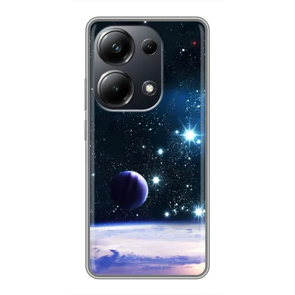 Чехол с рисунком «Космический вид» для Xiaomi POCO M6 Pro