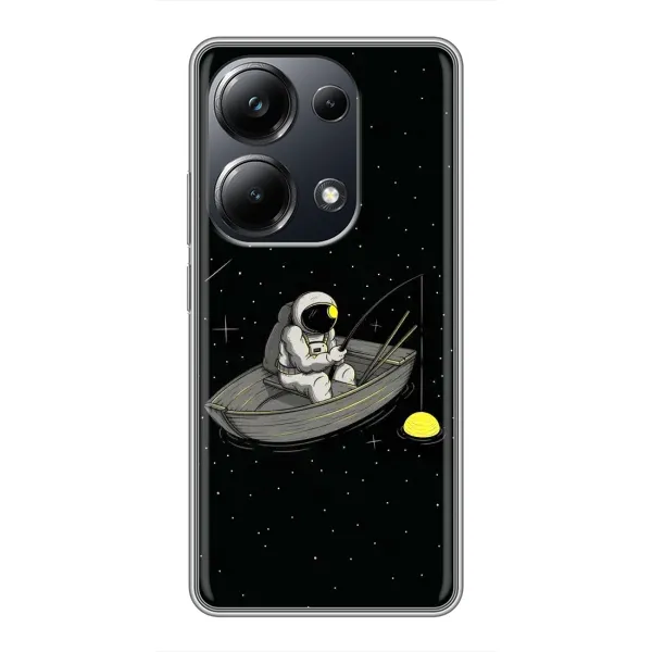Чехол с рисунком «Космонавт на рыбалке» для Xiaomi POCO M6 Pro Чехол с рисунком «Космонавт на рыбалке» для Xiaomi POCO M6 Pro