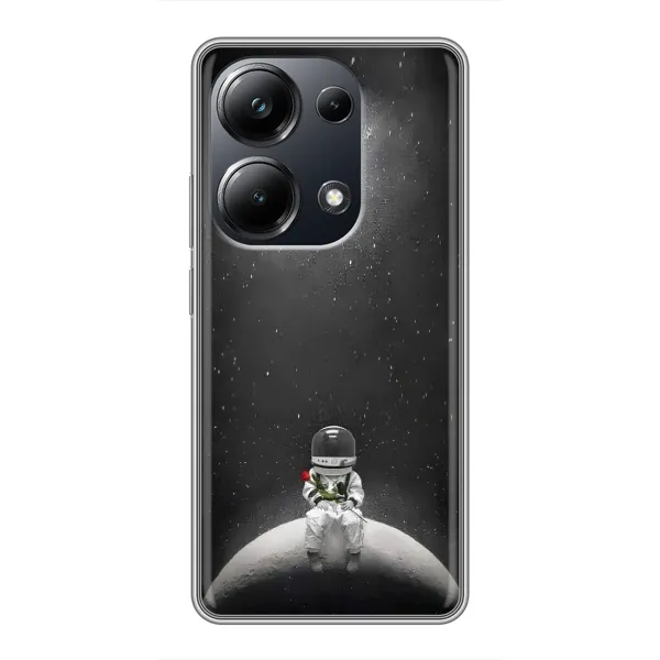 Чехол с рисунком «Космонавт романтик» для Xiaomi POCO M6 Pro Чехол с рисунком «Космонавт романтик» для Xiaomi POCO M6 Pro