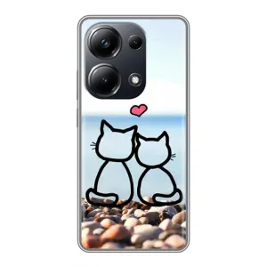 Силиконовые Чехлы Любимому человеку для Xiaomi POCO M6 Pro (Котейки)