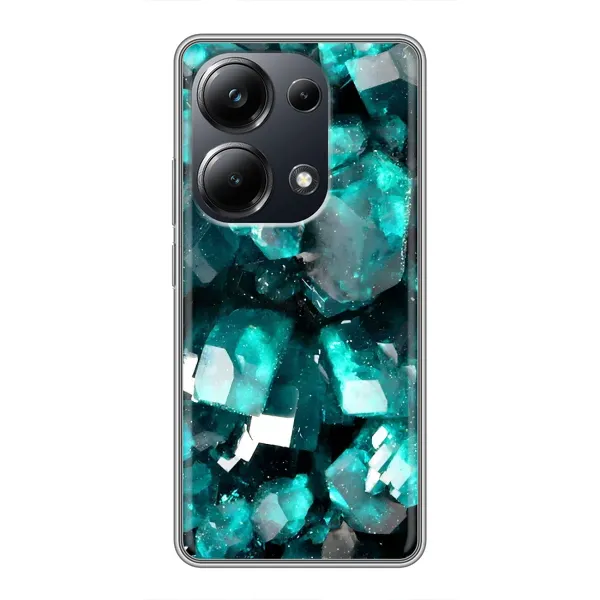 Чехол с рисунком «Кристалы» для Xiaomi POCO M6 Pro Чехол с рисунком «Кристалы» для Xiaomi POCO M6 Pro