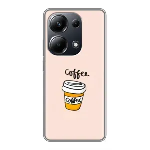 Чохол з зображенням смачної їжі для Xiaomi POCO M6 Pro (Кружка Кави)