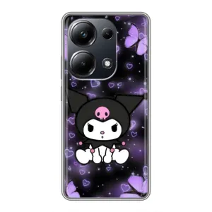 Чохол з персонажем Куромі на Xiaomi POCO M6 Pro (Куромі на чорному)