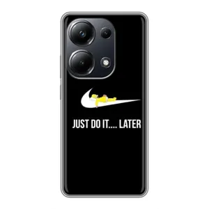 Силіконовый Чохол на Xiaomi POCO M6 Pro з картинкою НАЙК (Later)