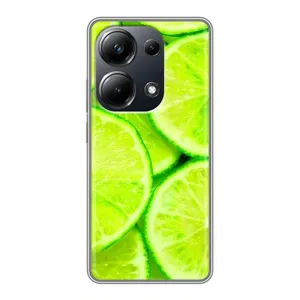 Чохол з зображенням смачної їжі для Xiaomi POCO M6 Pro (Лайм)