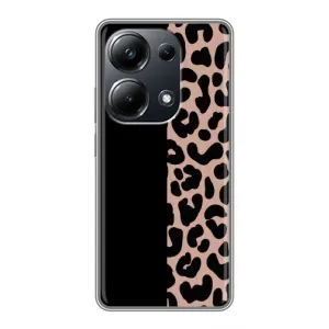 Чохол з леопардовим принтом на Xiaomi POCO M6 Pro (Леопардовий фон)
