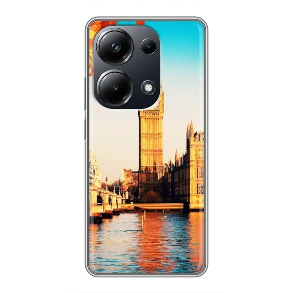 Чехол с рисунком «Летний Лондон» для Xiaomi POCO M6 Pro Чехол с рисунком «Летний Лондон» для Xiaomi POCO M6 Pro
