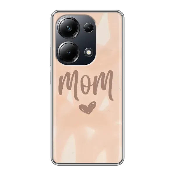 Чехол с рисунком «Love mom» для Xiaomi POCO M6 Pro Чехол с рисунком «Love mom» для Xiaomi POCO M6 Pro