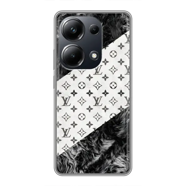 Чехол с рисунком «LV на белом» для Xiaomi POCO M6 Pro Чехол с рисунком «LV на белом» для Xiaomi POCO M6 Pro