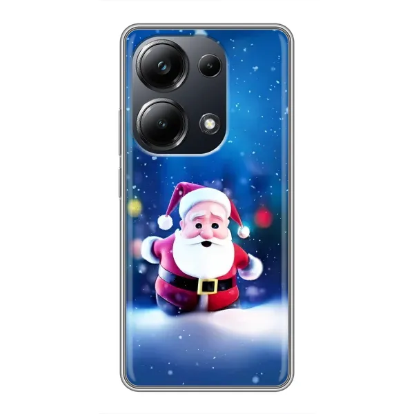 Чехол с рисунком «Маленький Дед Мороз» для Xiaomi POCO M6 Pro Чехол с рисунком «Маленький Дед Мороз» для Xiaomi POCO M6 Pro