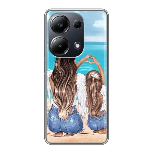Чохол з малюнком «Мама і дочка» для Xiaomi POCO M6 Pro Чохол з малюнком «Мама і дочка» для Xiaomi POCO M6 Pro