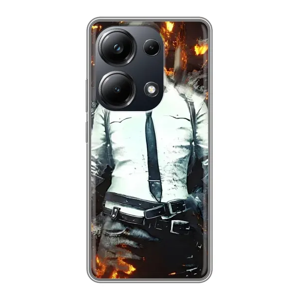 Чехол с рисунком «Man Пубг» для Xiaomi POCO M6 Pro Чехол с рисунком «Man Пубг» для Xiaomi POCO M6 Pro