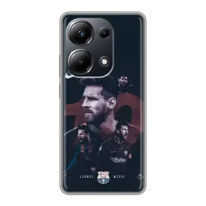 Чехлы Лео Месси Аргентина для Xiaomi POCO M6 Pro (Месси 10)