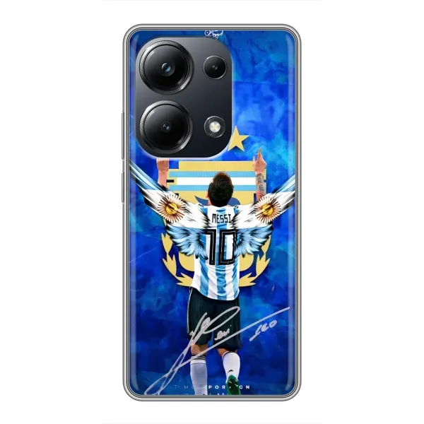 Чехол с рисунком «Месси Аргентина» для Xiaomi POCO M6 Pro Чехол с рисунком «Месси Аргентина» для Xiaomi POCO M6 Pro