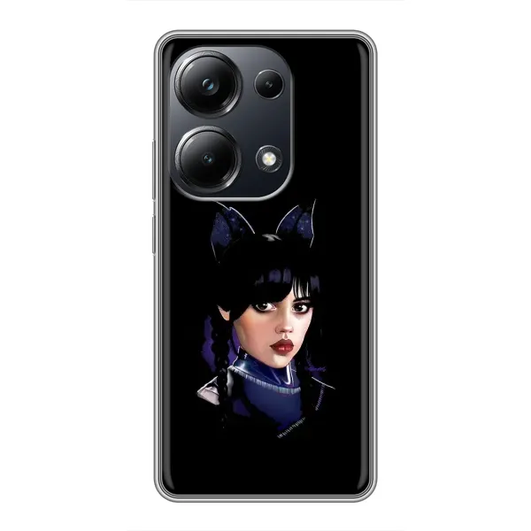 Чехол с рисунком «Милая Уэнсдей» для Xiaomi POCO M6 Pro Чехол с рисунком «Милая Уэнсдей» для Xiaomi POCO M6 Pro