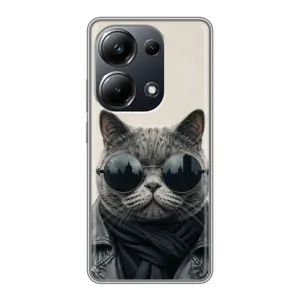 Чехол на тематику: Коты для Xiaomi POCO M6 Pro (Модный кот)