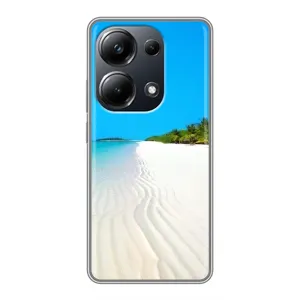 Летний Чехол на Xiaomi POCO M6 Pro (Море песок)