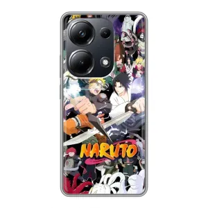 Купить Чехлы на телефон с принтом Anime для Xiaomi POCO M6 Pro (Наруто постер)