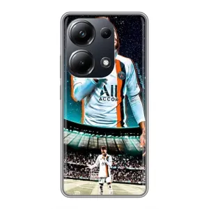 Силиконовый Чехол Xiaomi POCO M6 Pro (Неймар ПСЖ)