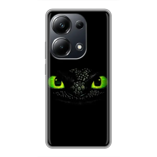 Чехол с рисунком «Глаза Беззубика» для Xiaomi POCO M6 Pro Чехол с рисунком «Глаза Беззубика» для Xiaomi POCO M6 Pro