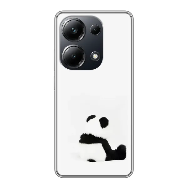 Чехол с рисунком «Панда обиделся» для Xiaomi POCO M6 Pro Чехол с рисунком «Панда обиделся» для Xiaomi POCO M6 Pro