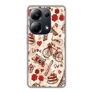 Чохол Ейфелева Вежа на Xiaomi POCO M6 Pro (Париж мрія)
