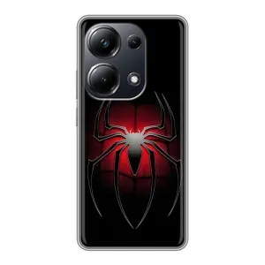 Чехол Супергерой Человека Паука на Xiaomi POCO M6 Pro (Паук)