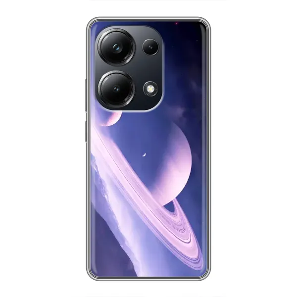 Чехол с рисунком «Планета в космосе» для Xiaomi POCO M6 Pro Чехол с рисунком «Планета в космосе» для Xiaomi POCO M6 Pro