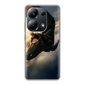Чохол дракон Беззубик для Xiaomi POCO M6 Pro (Політ Беззубика)