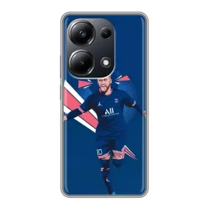 Силиконовый Чехол Xiaomi POCO M6 Pro (Празднование Неймара)