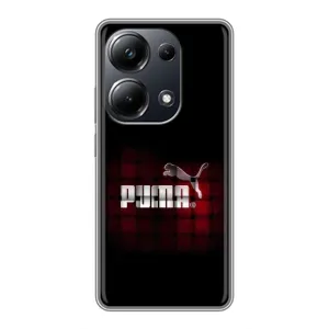 Чехол с Брендами одежды на Поко М6 Про (PUMA стиль)