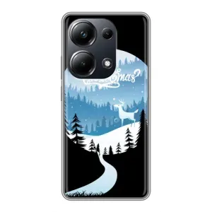 Силіконовий бампер на різдво для Xiaomi POCO M6 Pro (Різдвяний Олень)