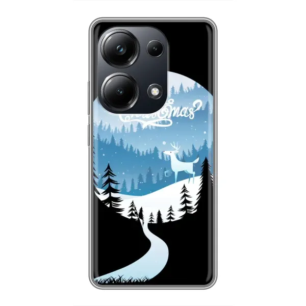 Чехол с рисунком «Рождественский Олень» для Xiaomi POCO M6 Pro Чехол с рисунком «Рождественский Олень» для Xiaomi POCO M6 Pro