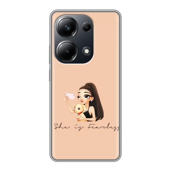 Чехол с рисунком «С собакой» для Xiaomi POCO M6 Pro Чехол с рисунком «С собакой» для Xiaomi POCO M6 Pro