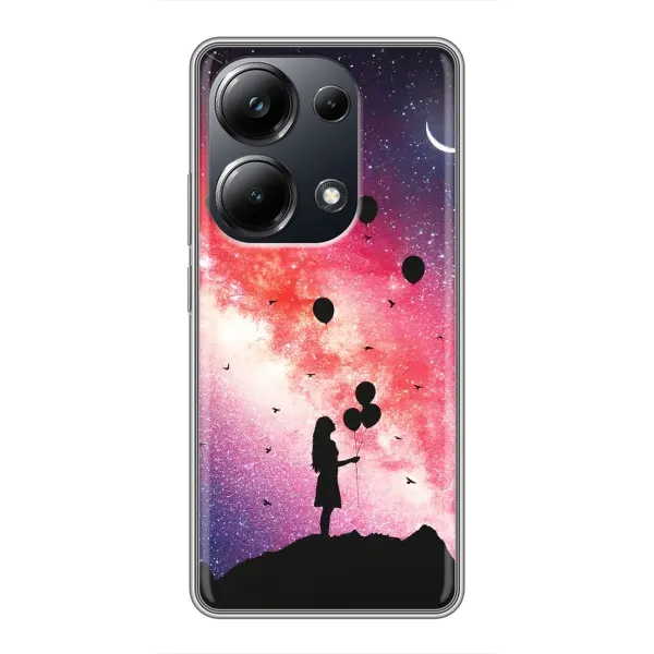 Чехол с рисунком «Шарики в небе» для Xiaomi POCO M6 Pro Чехол с рисунком «Шарики в небе» для Xiaomi POCO M6 Pro