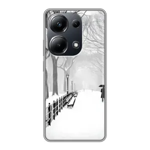 Чехлы на Новый Год Xiaomi POCO M6 Pro (Снегом замело)