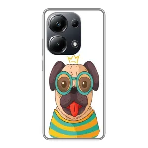 Бампер для Xiaomi POCO M6 Pro з картинкою "Песики" (Собака Король)