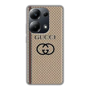 Чохли бренд ГУЧЧІ для Xiaomi POCO M6 Pro (Стиль Гуччі)